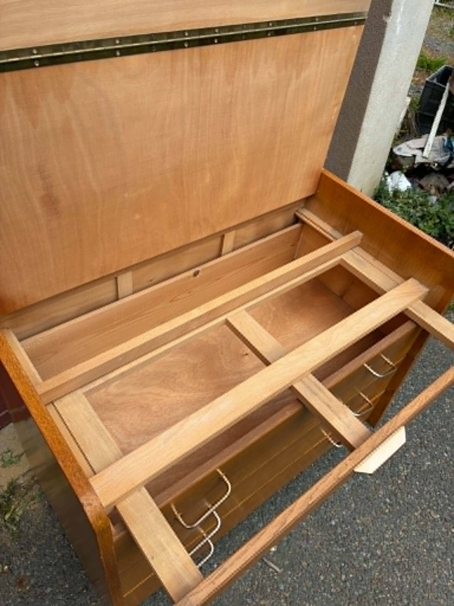 Vintage changing table
