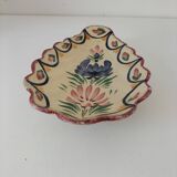 Vintage HB Quimper shell butter dish