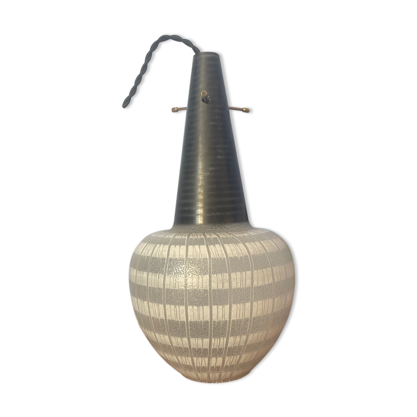 Italian murano glass pendant lamp