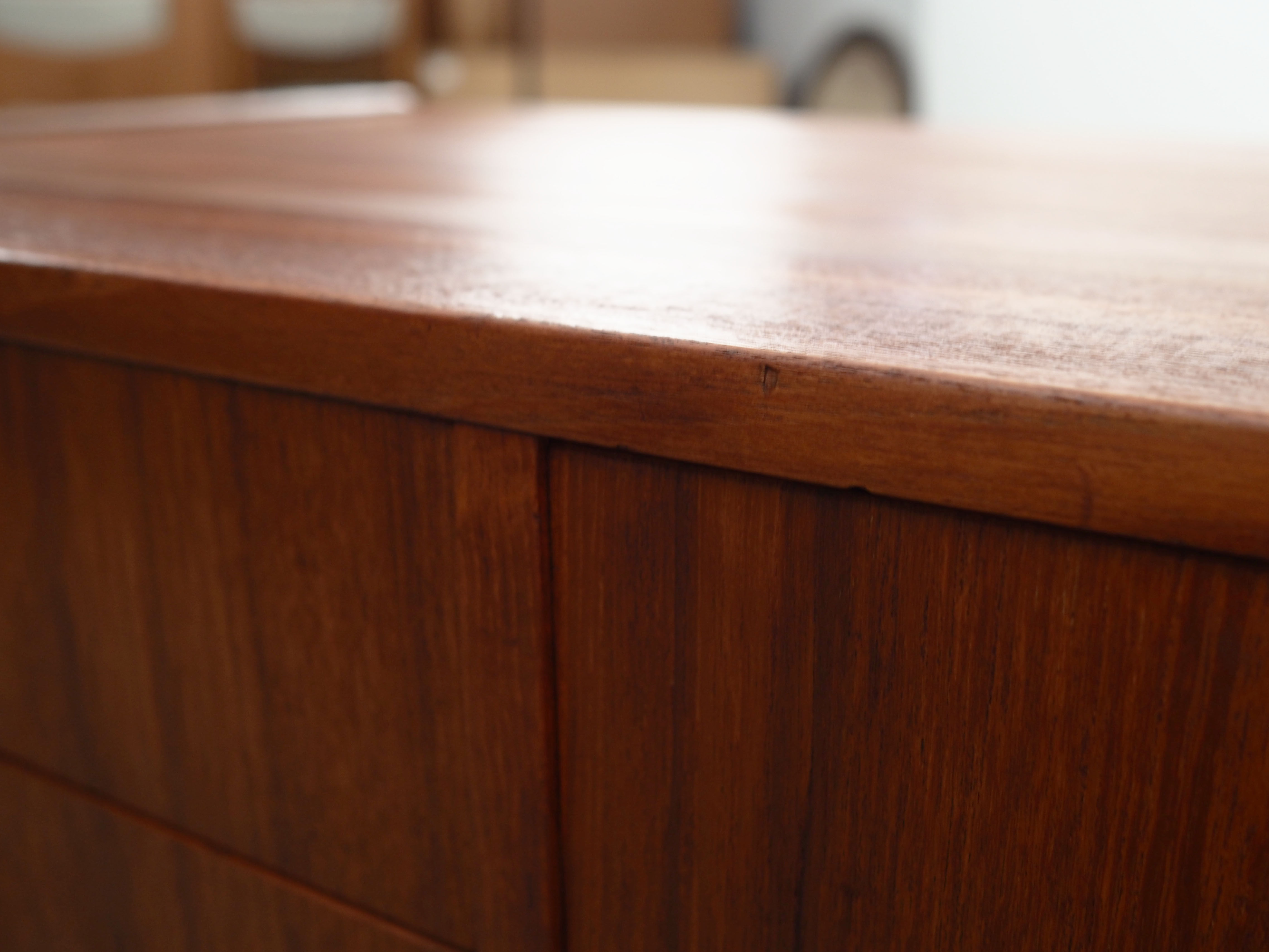 Teak lowboard, Danish design, 1960s, manufactured by Westergaards