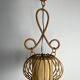 Vintage rattan suspension, 1950