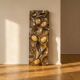 Wall Panel Carved Wood Relief Wall Art, Mid-20th Century, 55 × 20 × 5 cm