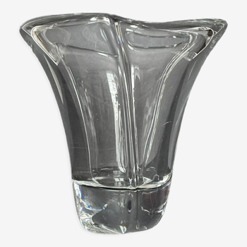 Daum crystal vase