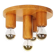 Vintage 1970s old stock 'Japandi' style ceiling light