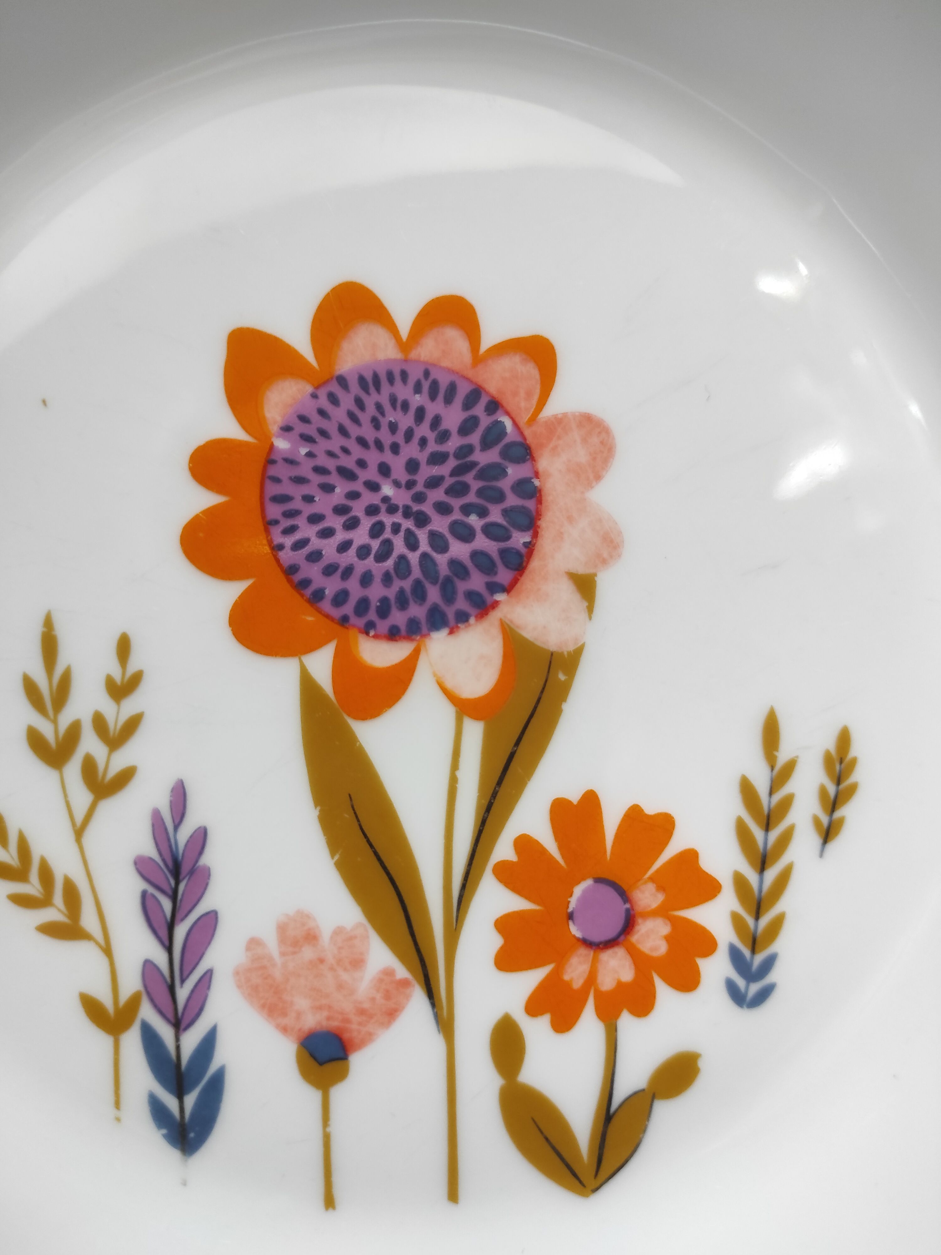 6 seventies hollow plates