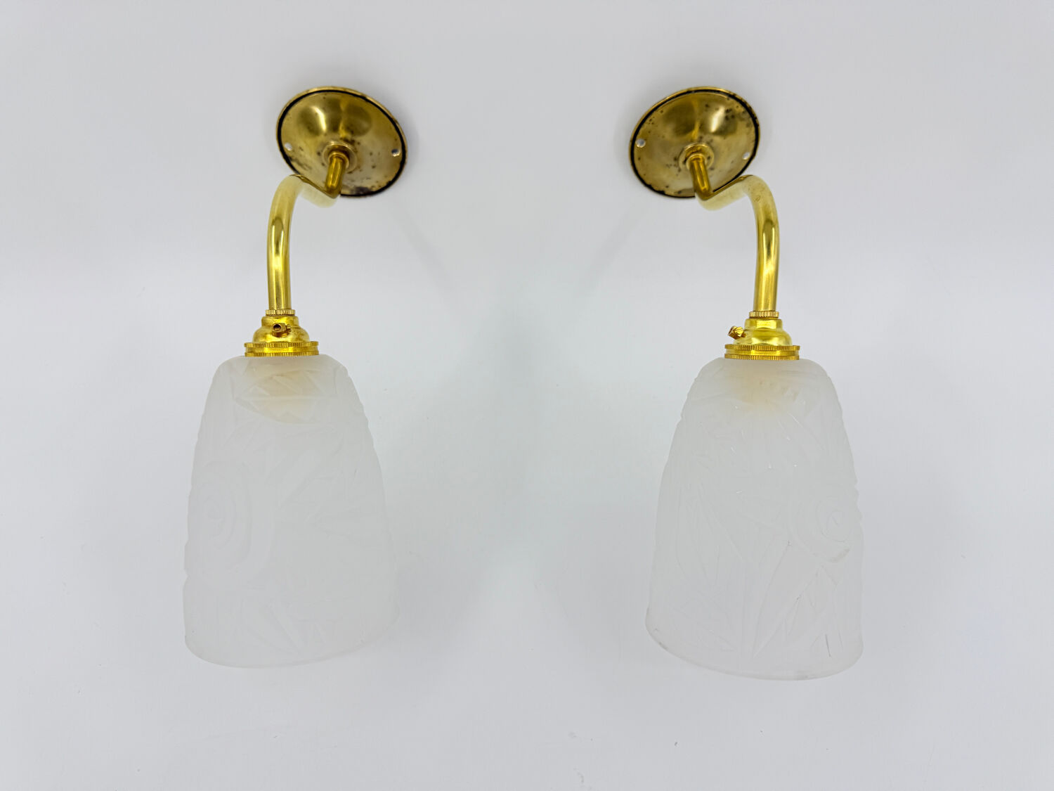 Art Deco wall lights