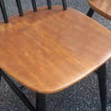 Lot of 4 vintage chairs