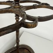 Umbrella stand, cast iron cane holder from the 19th century / Napoleon III style