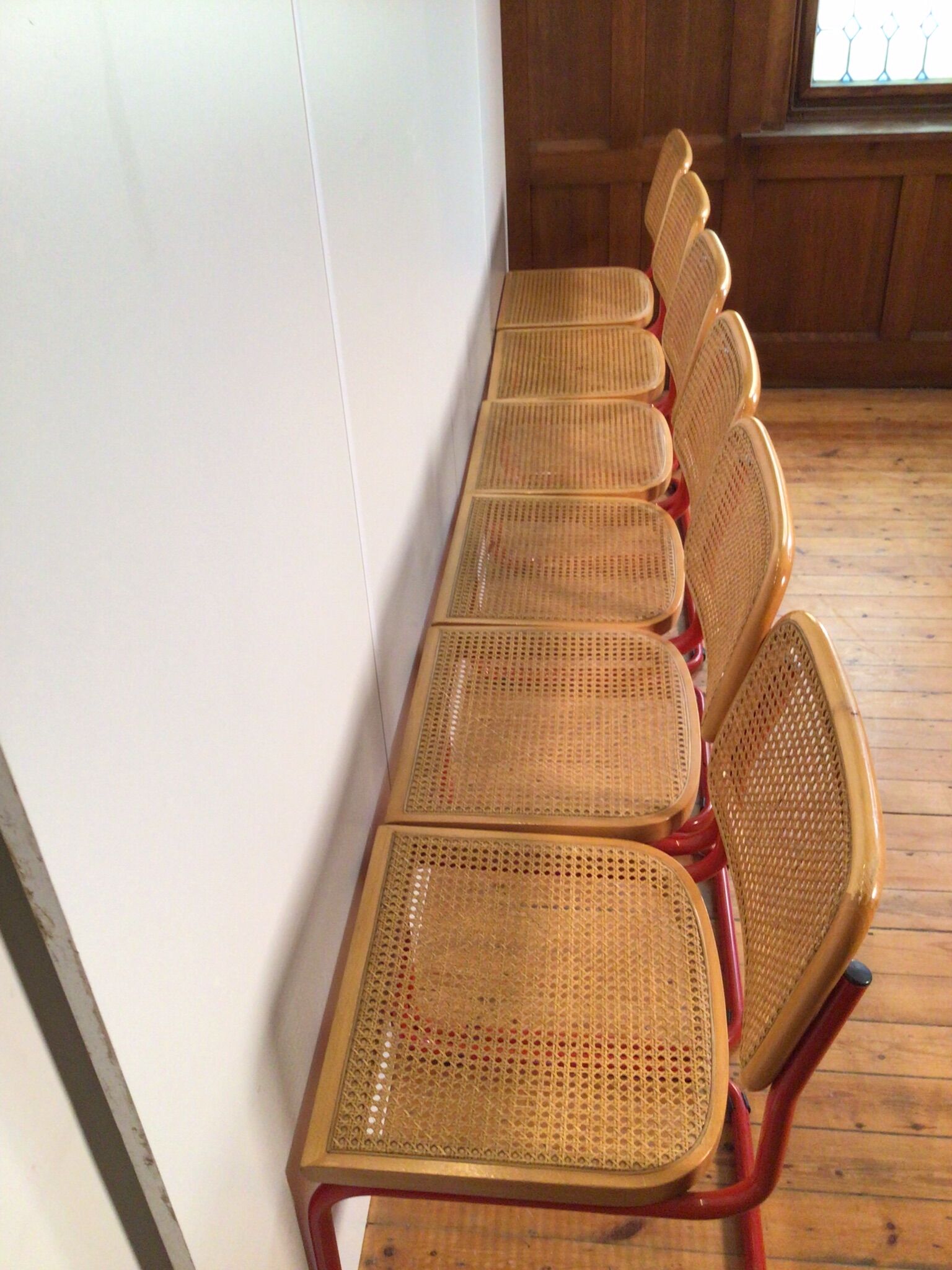 Set of 6 style dining chairs