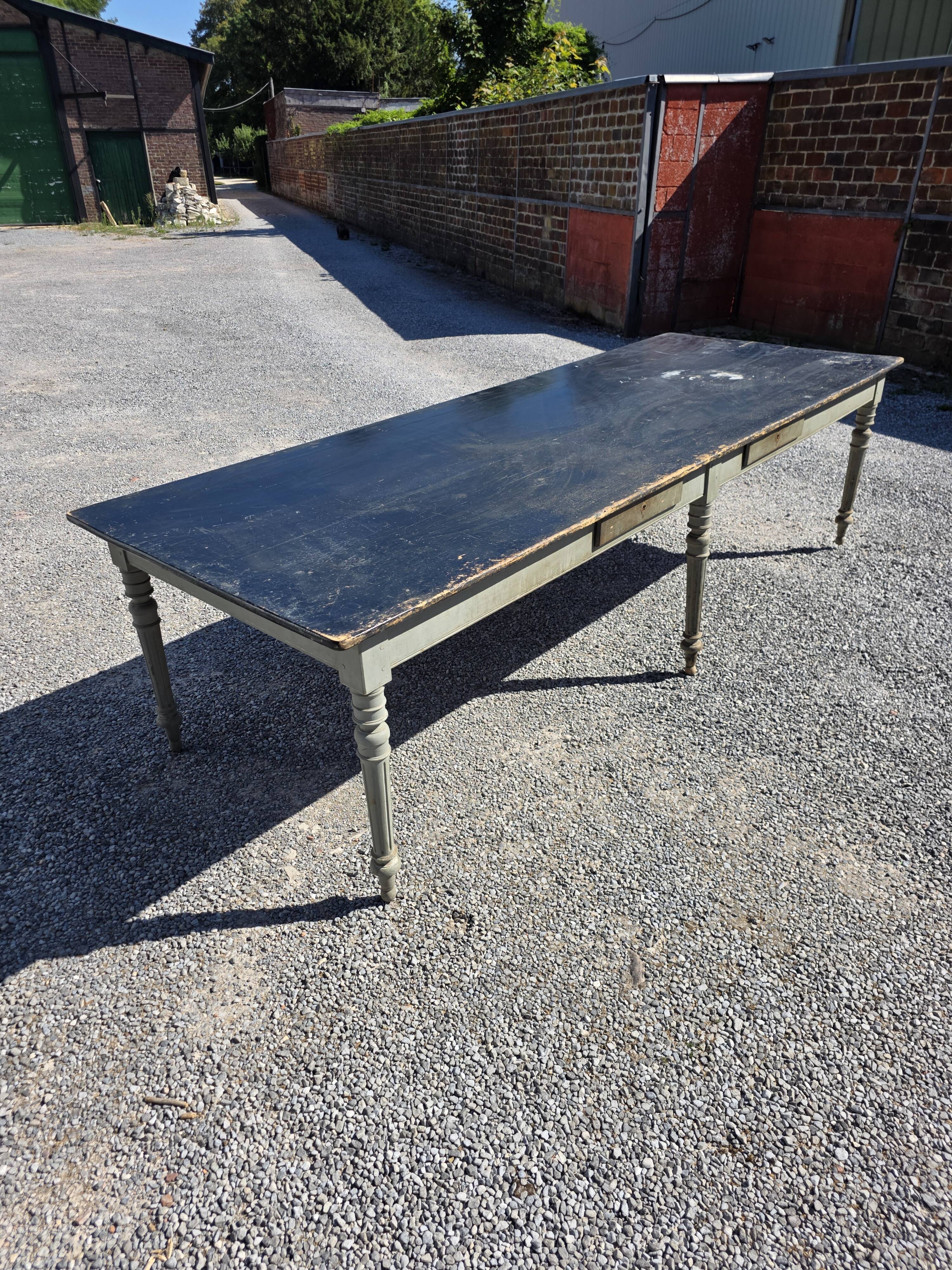 Old farmhouse table, 300 × 108cm
