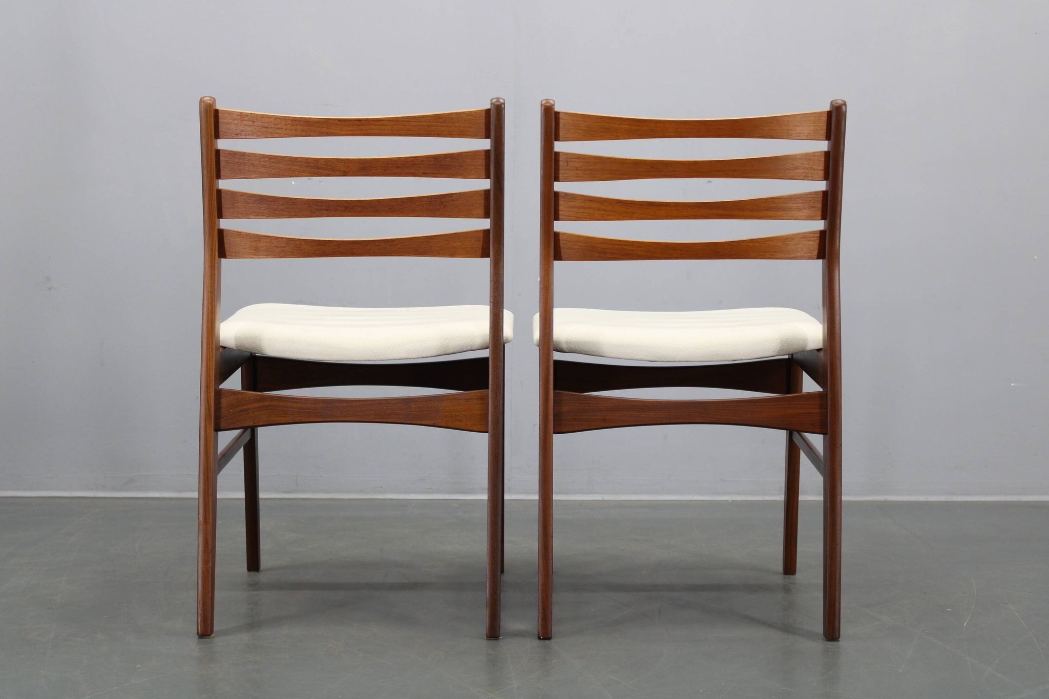 Set of six Danish mid-century teak dining chairs, Denmark, 1960s