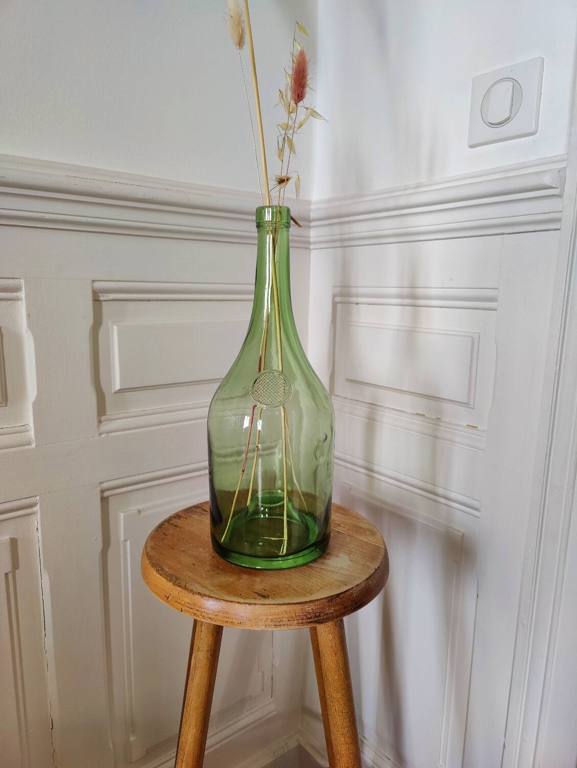 Old glass bottle