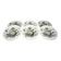 Set of 6 Royal Doulton dinner plates in the Kirkwood pattern.