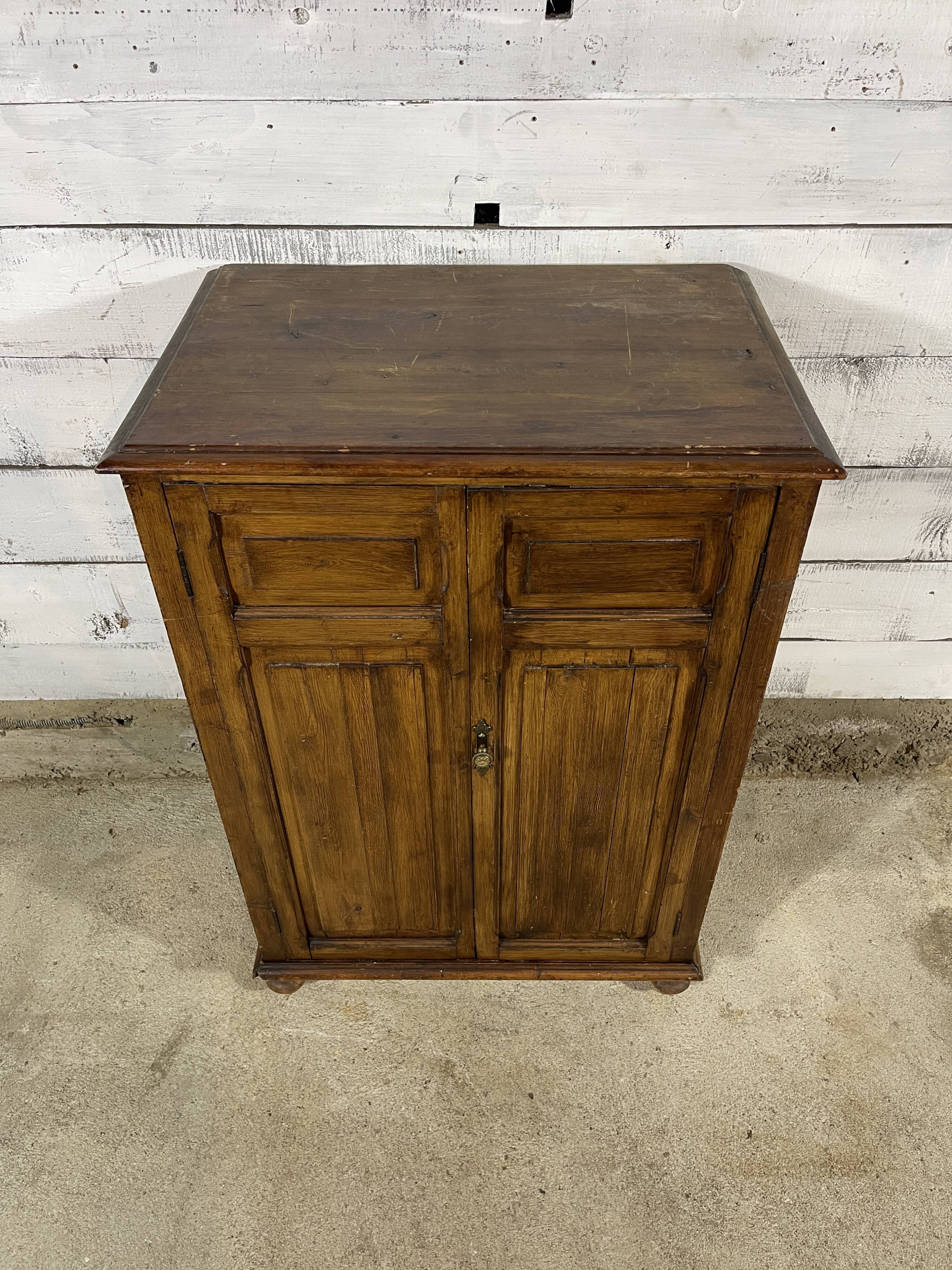 Old wooden sideboard