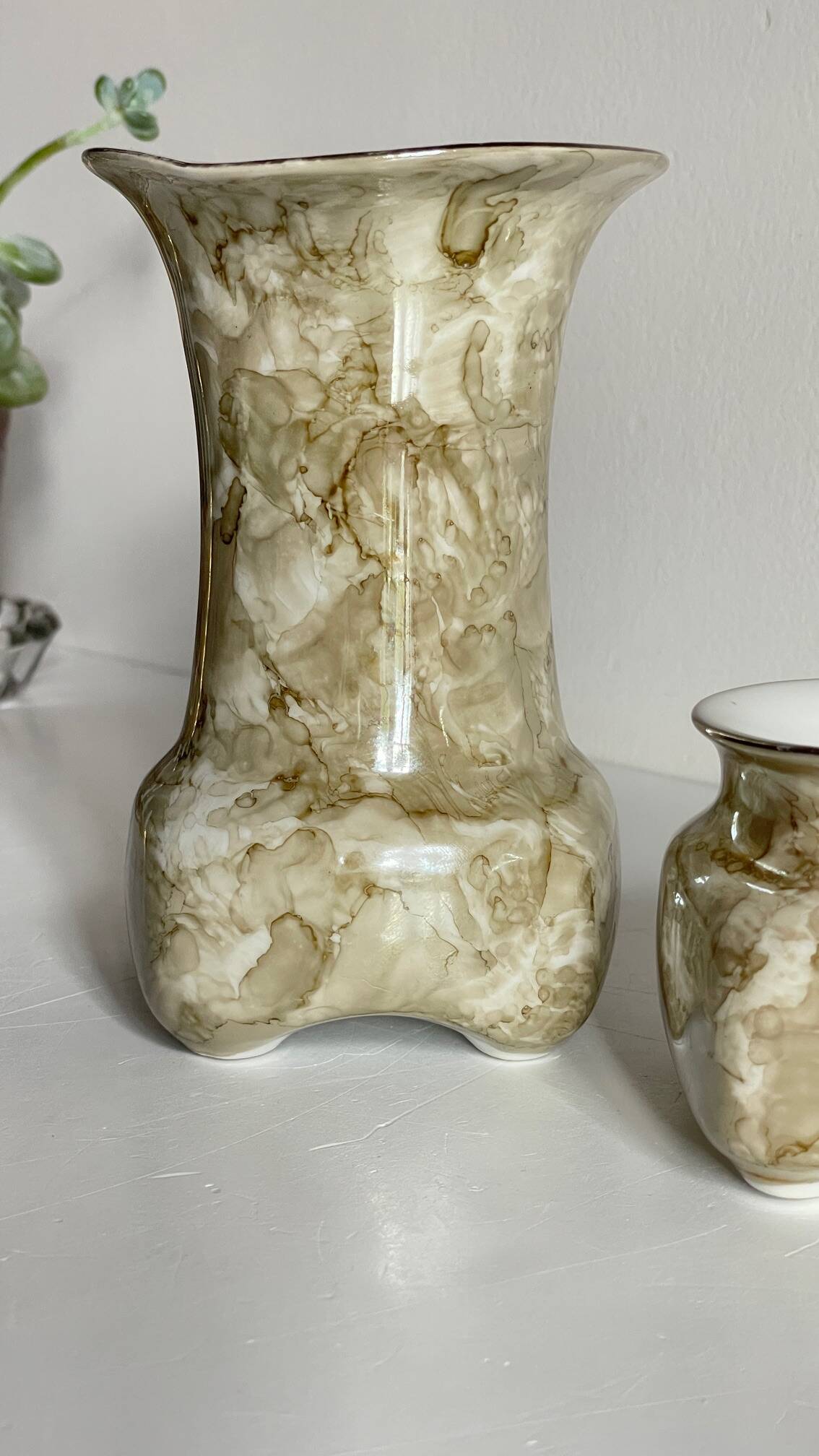 VASES Karolina Porcelaine Pologne ANNEES 70/80