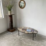 1950s Madagascar aragonite coffee table