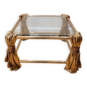 Table basse en or de - hollywood