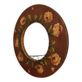 flowered mirror