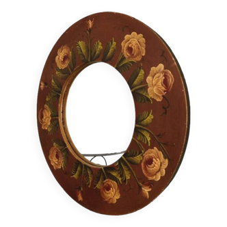 flowered mirror