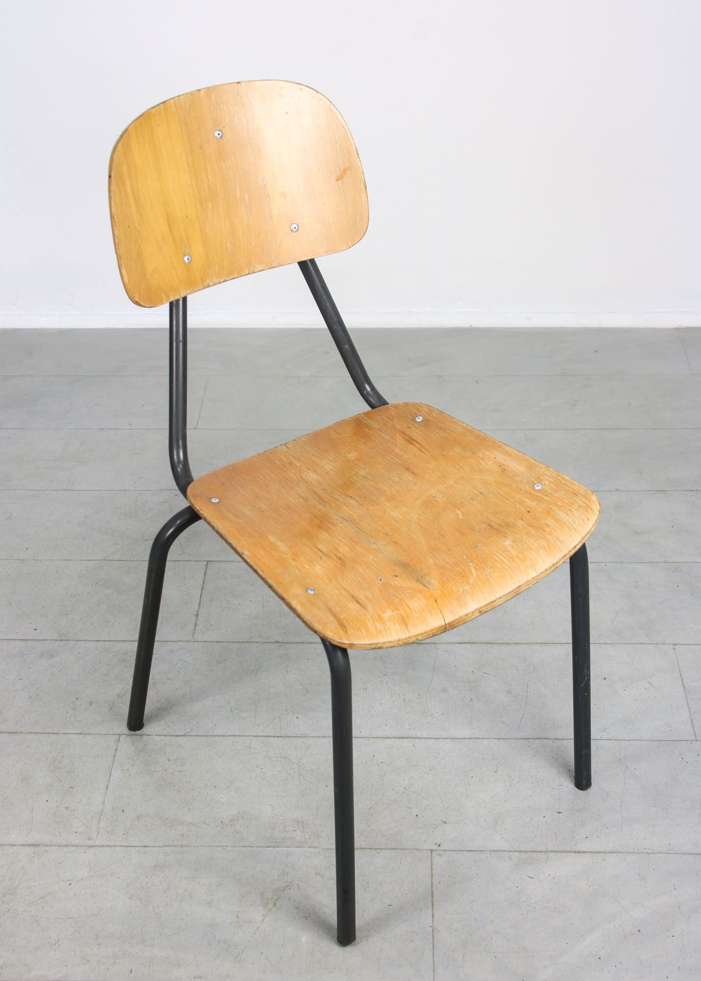 Vintage Plywood School Chair