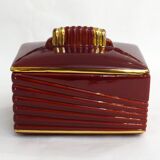B. Letalle Art Deco Biscuit Box