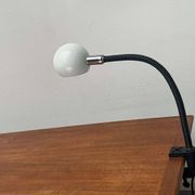 Cobra Snake clamp table lamp from the space age, 1970s