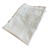 PS embroidered pillowcase