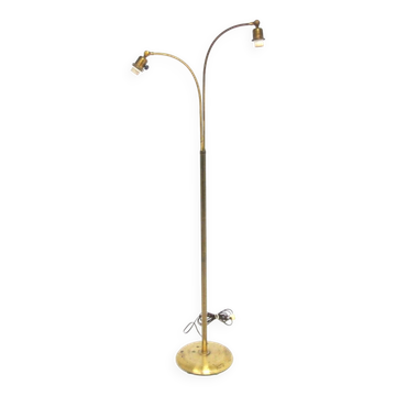 Lampadaire scandinave en métal, Suède, 1950