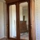Napoleon III period library cabinet in blond walnut circa 1850-1880