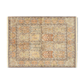 1960s cashmere carpet, 153 x 216