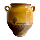 Pot à graisse jaune