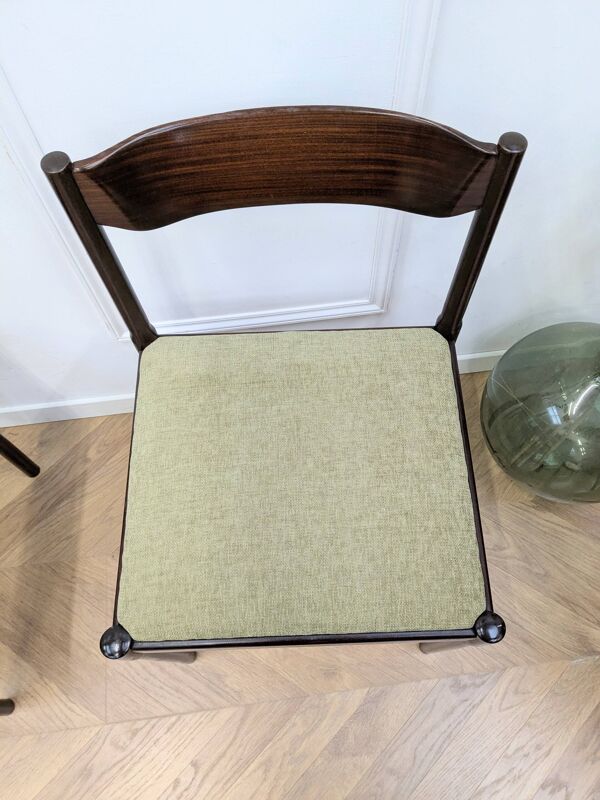 6 Chaises scandinaves  vertes