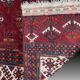 Turkmen Yomud Bukhara Oriental Rug: 2.40 X 1.60 Meters