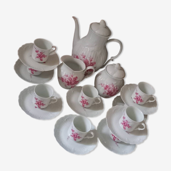 Limoges porcelain coffee service