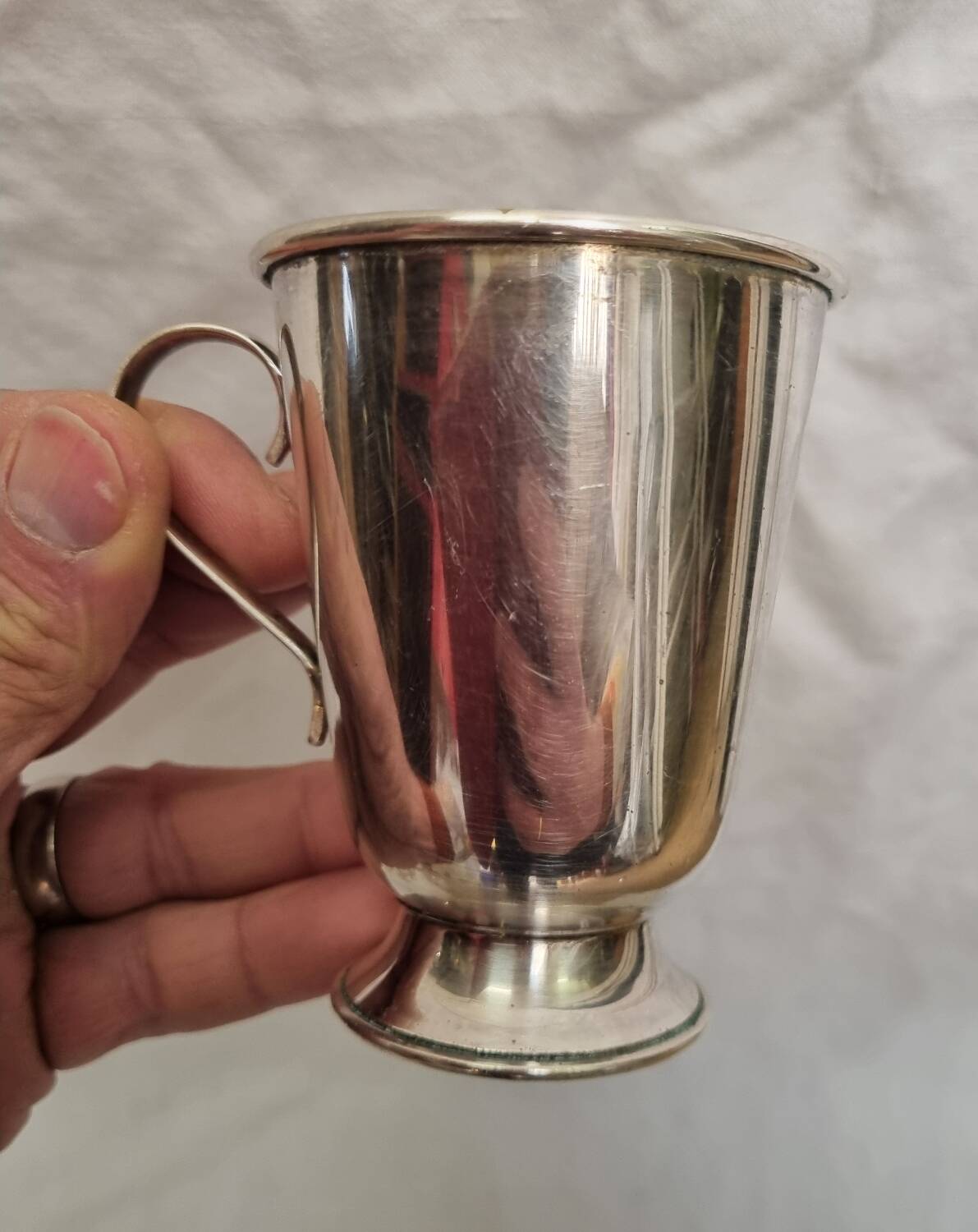Silver cup