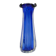 ABN Vase, mid-century modern, blue glass, design by J. Hospodka