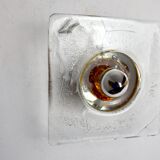 Pair of Albano Poli wall lamps for Poliarte, Italy, 1970