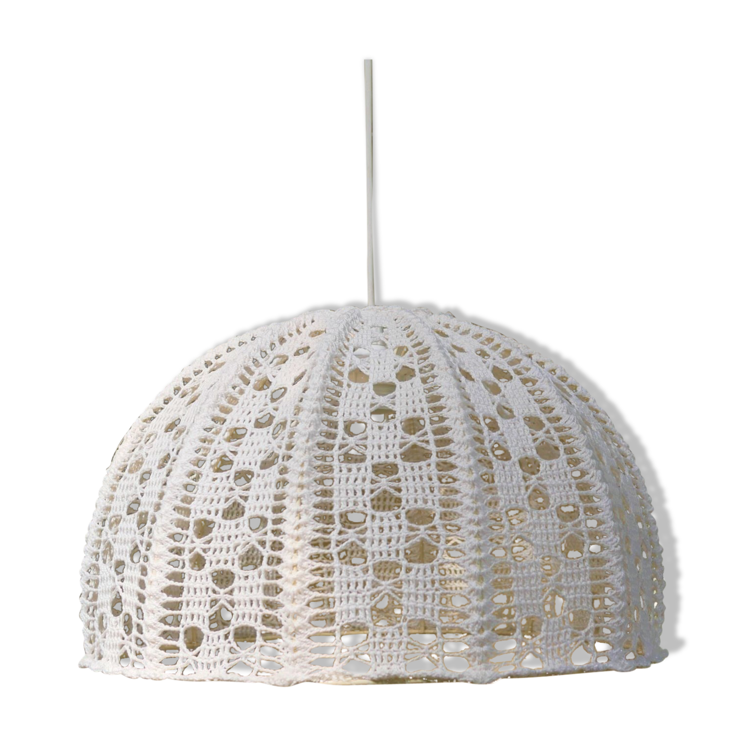 Suspension vintage en coton