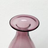 Mid-century Danish glass bottle vase, 1960s.