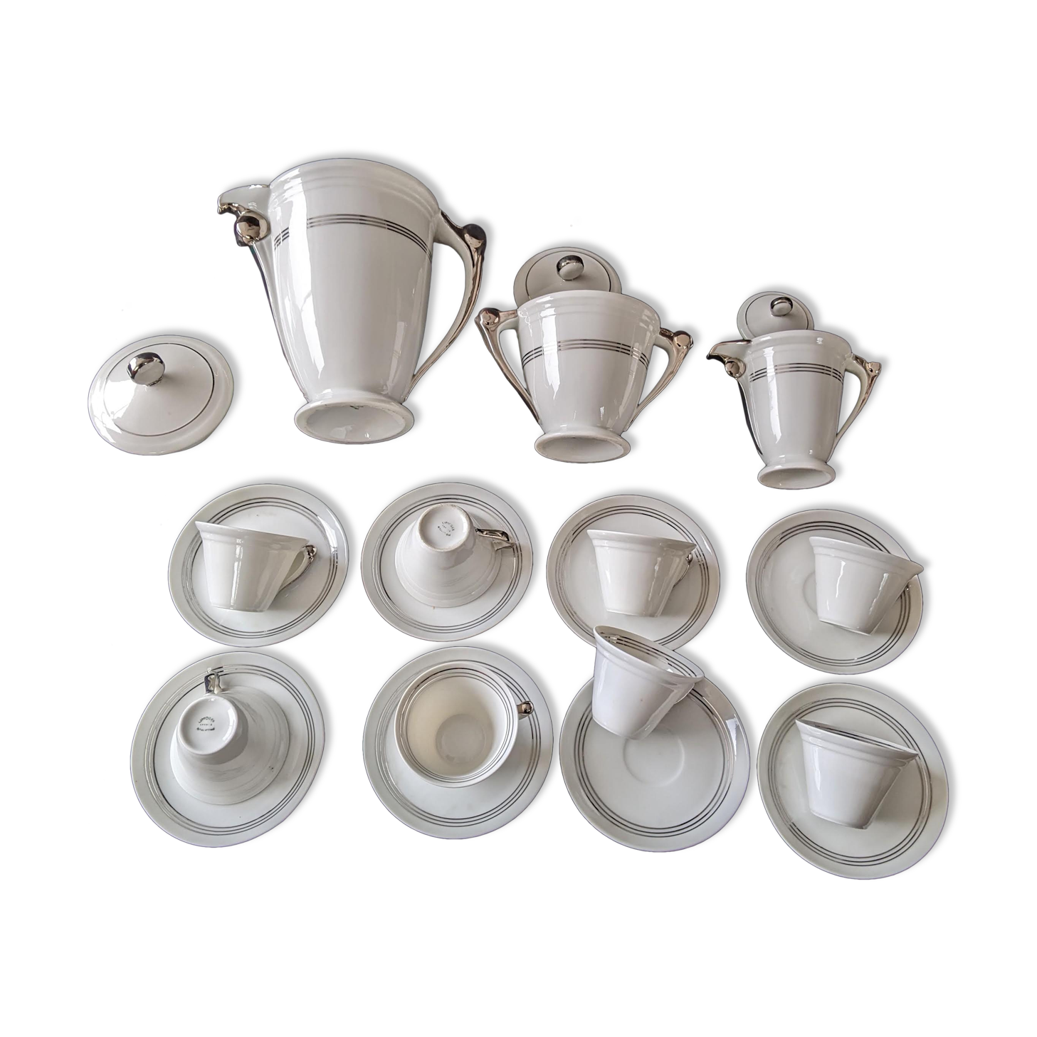 Art Deco coffee service