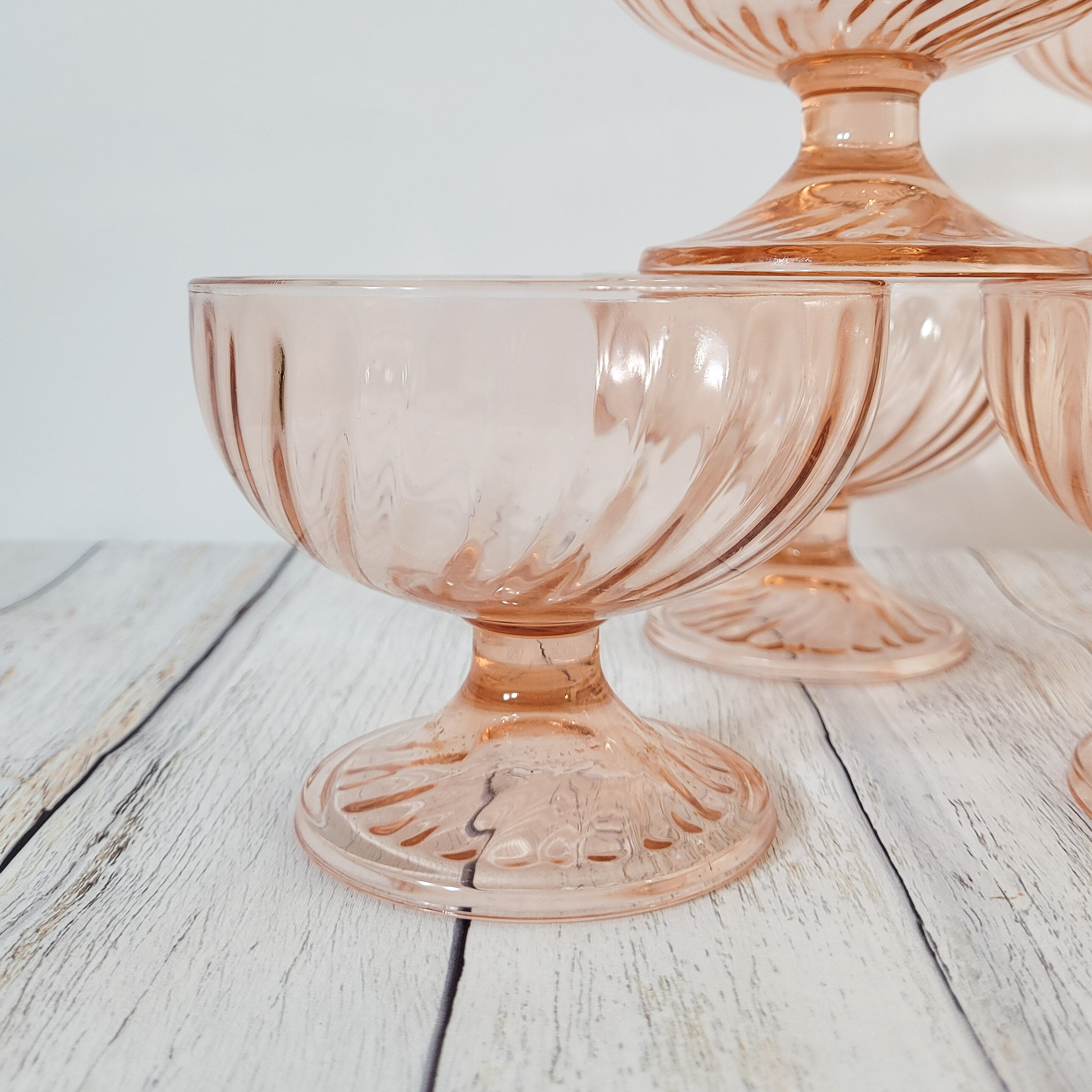 Set of 6 rosaline ice cups