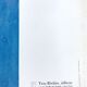 Art poster after Walasse TING, Untitled in blue and green (vertical format)