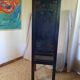 Chaise japonaise dossier haut