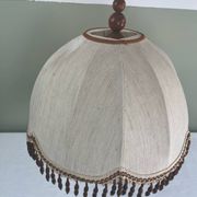Vintage wooden bead suspension