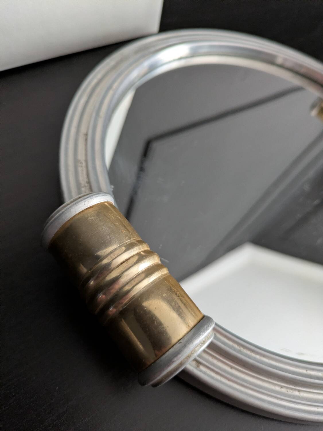 Art Deco mirrored tray