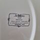 Large round serving dish earthenware Sarreguemines - OBERNAI - H. LOUX