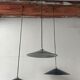 Suspensions in blue enamelled sheets