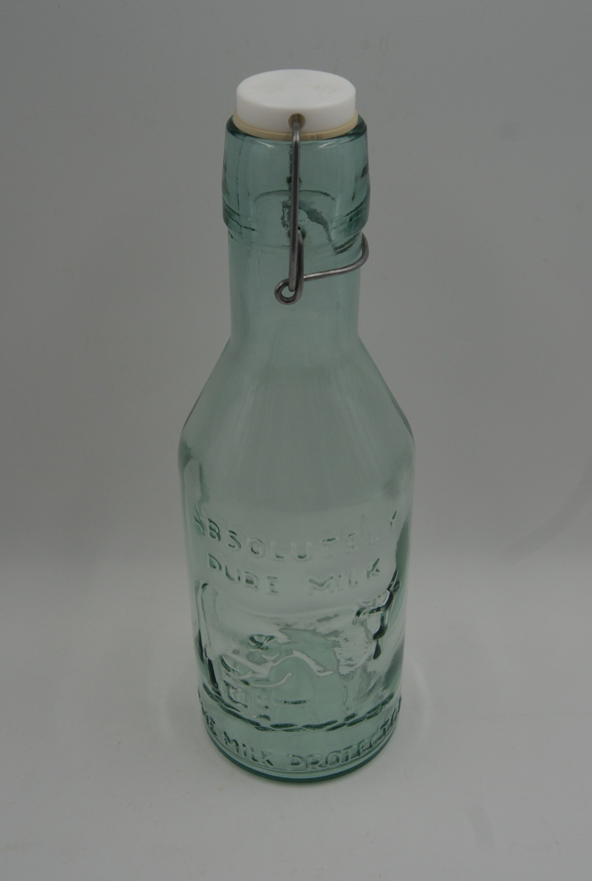 Bouteille de lait Angleterre vintage