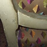 Series of 4 Louis XVI period armchairs