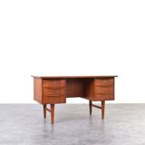 Mid-Century Danish Teak Executive Desk, 1960s.